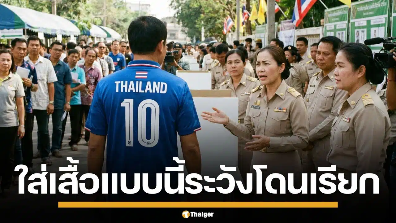 กกต. เตือนประชาชน อย่าใส่เสื้อมีหมายเลขไปเลือกตั้ง ส่อเจตนาชี้นำ เสี่ยงผิดกฎหมาย