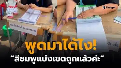 สีชมพูแบ่งเขตถูกแล้วค่า