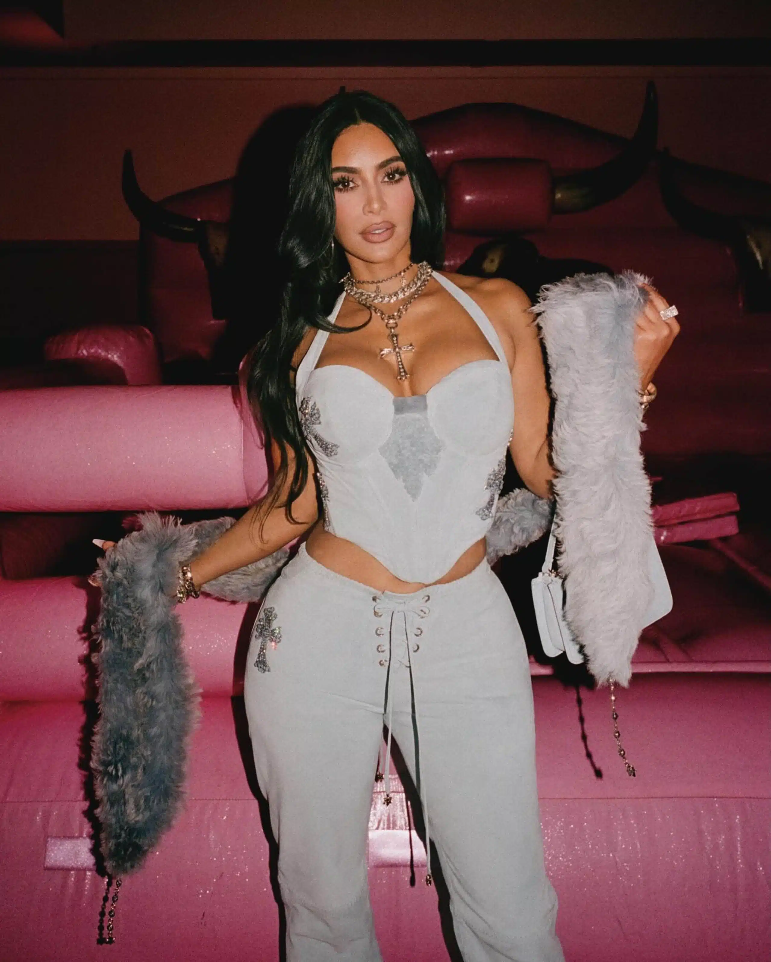 KIM’S PIT STOP: Reality Star Jets to UK for Romantic Weekend with F1 Ace Lewis Hamilton