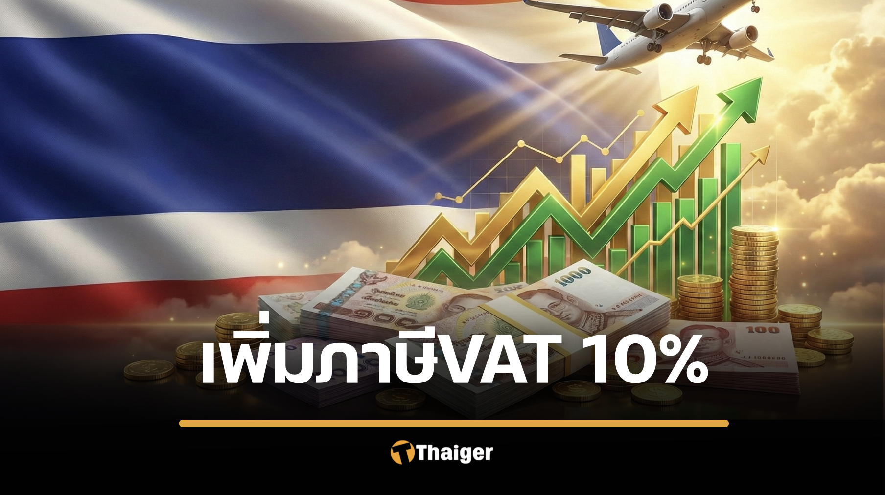 สว. เสนอขึ้นภาษี VAT 10% รีดภาษีทองคำ-หุ้น เที่ยวตปท. เก็บเงิน 1 พันบาท
