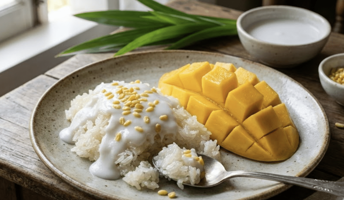 สูตรทำ "ข้าวเหนียวมูน" ง่ายๆ สำหรับเอาไว้ทานคู่กับไอศกรีมที่บ้าน