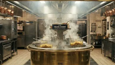 สยอง เชฟแก้ผ้า จุ่มหัวหม้อน้ำมันร้อนจัด ฆ่าตัวตายกลางครัว ต่อหน้าเพื่อนร่วมงาน