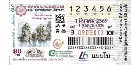 เลขเด็ด แปลปกสลาก งวดหวยสัญจร จ.สุราษฎร์ธานี 1 3 69