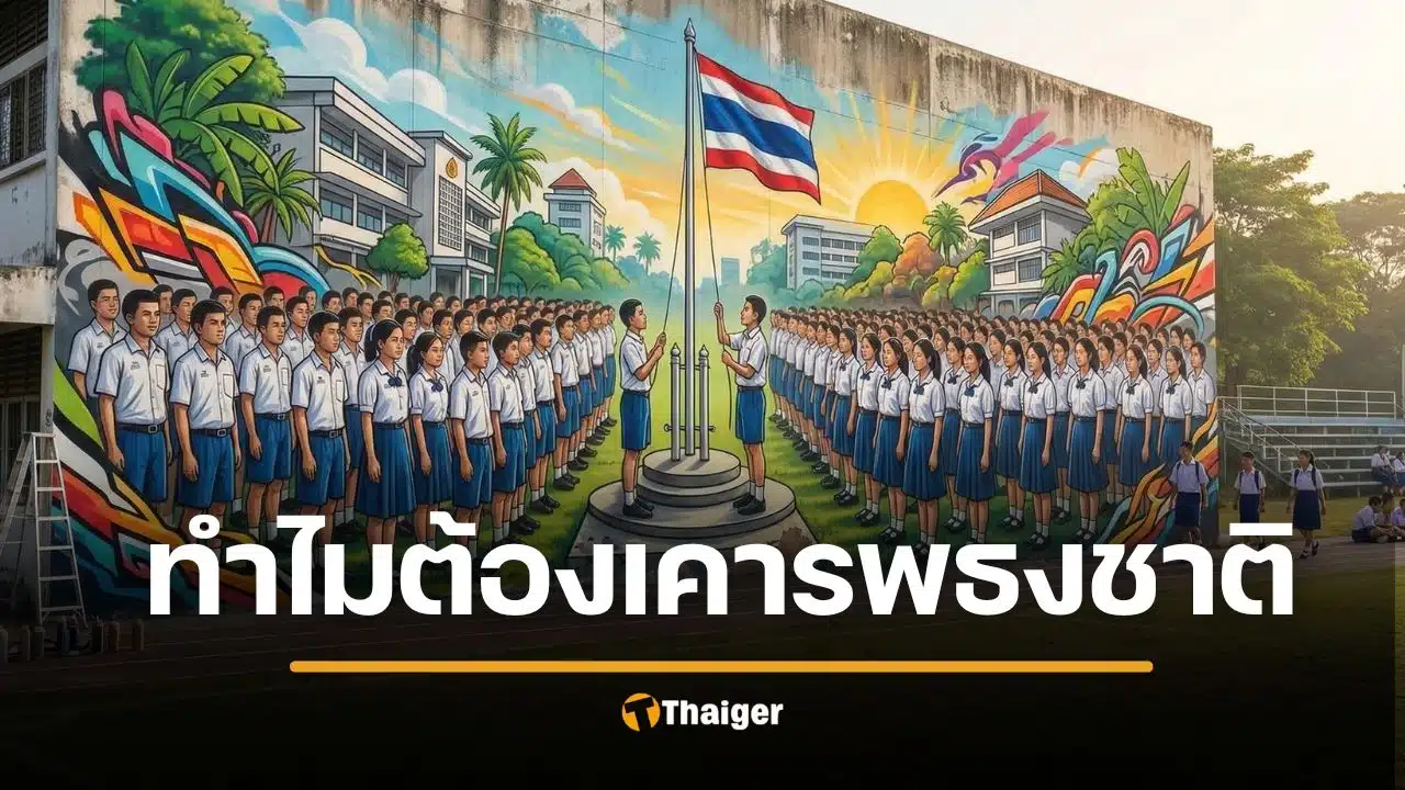 นักเรียนถาม ไม่ร้องเพลงชาติผิดกฎหมายไหม? ครูตอบดีจนชาวเน็ตยกนิ้วให้