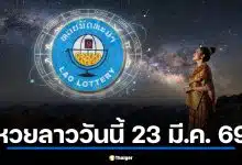 ตรวจหวยลาววันนี้ 23 มี.ค. 69 งวดนี้ตรงเป๊ะ ฤกษ์เศรษฐีให้โชคใหญ่ ดาวมหาอุจ 3 ดวง
