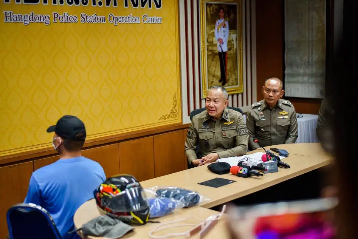 พี่เขยสารภาพฆ่ารัดคอหญิงสาวในหางดง