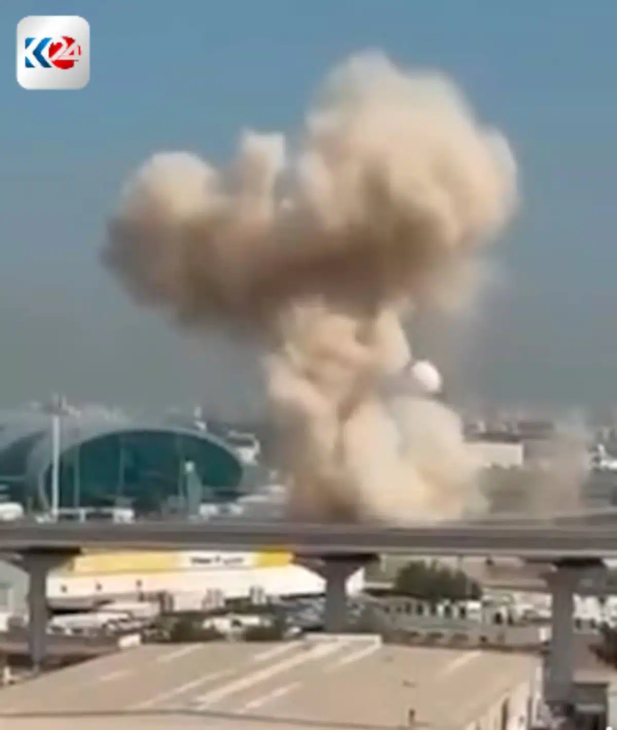 ดูไบระงับทุกเที่ยวบินหลังขีปนาวุธพุ่งเป้าฐานทัพสหรัฐ