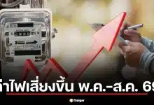 ค่าไฟ พ.ค.-ส.ค. 69 เสี่ยงขึ้น ลุ้น กกพ. เคาะมีนาคมนี้ หลังสงครามตะวันออกกลางดัน LNG-น้ำมันแพง