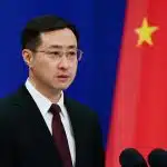 หลิน เจี้ยน โฆษกกระทรวงการต่างประเทศของจีน