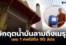 วัดนครพนมขาดแคลนน้ำมันเผาศพ