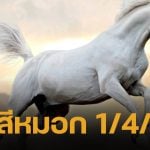 เลขเด็ด ม้าสีหมอก งวด 1 เมษายน 2569 หวยออกตรงวันพุธ