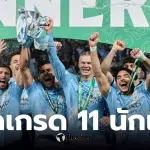 แมนซิตี้ 2-0 อาร์เซนอล แชมป์คาราบาวคัพที่าสุด