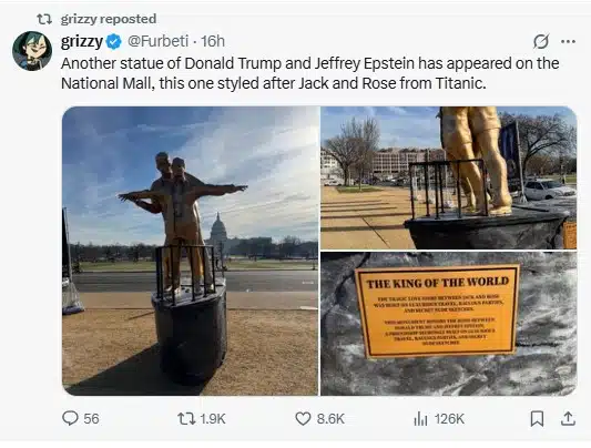 KING OF THE WORLD ผลงานศิลปะสุดจิกกัด