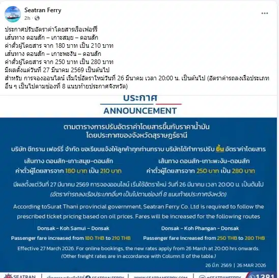 น้ำมันขึ้น ค่าเรือก็ขึ้น แล้วค่าครองชีพคนเกาะจะไปทางไหน?