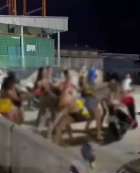 ดราม่าสาวสองตบกับหญิงต่างชาติผิวดำ