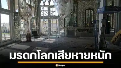 พระราชวังโกเลสตาน มรดกโลกอิหร่าน พังเสียหาย จากแรงระเบิดสหรัฐฯ-อิสราเอล