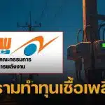 สงครามตะวันออกกลาง ดันต้นทุนเชื้อเพลิงพุ่ง กกพ.จ่อรีดงบหมื่นล้านพยุงค่าไฟพ.ค.-ส.ค. 69