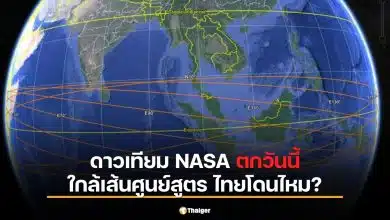 ด่วน! ดาวเทียม NASA ตกวันนี้ ใกล้เส้นศูนย์สูตร เช็กพิกัด ไทย โดนไหม?