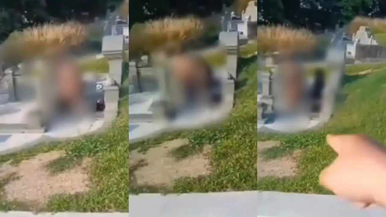 ตำรวจมาเลเซียรวบตัวคู่รักทำอนาจารในสุสานจีน