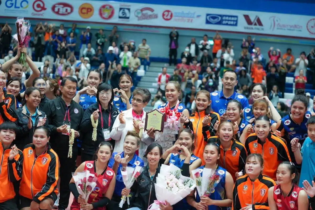 อรอุมา ดาวดังแห่ง "ยุคทอง" วอลเลย์บอลไทย กล่าวอำลาสนาม