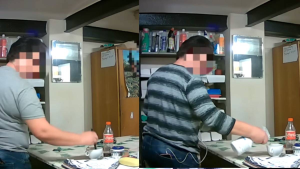 พนักงานทำความสะอาดแอบผสมน้ำยาเคมีในชา