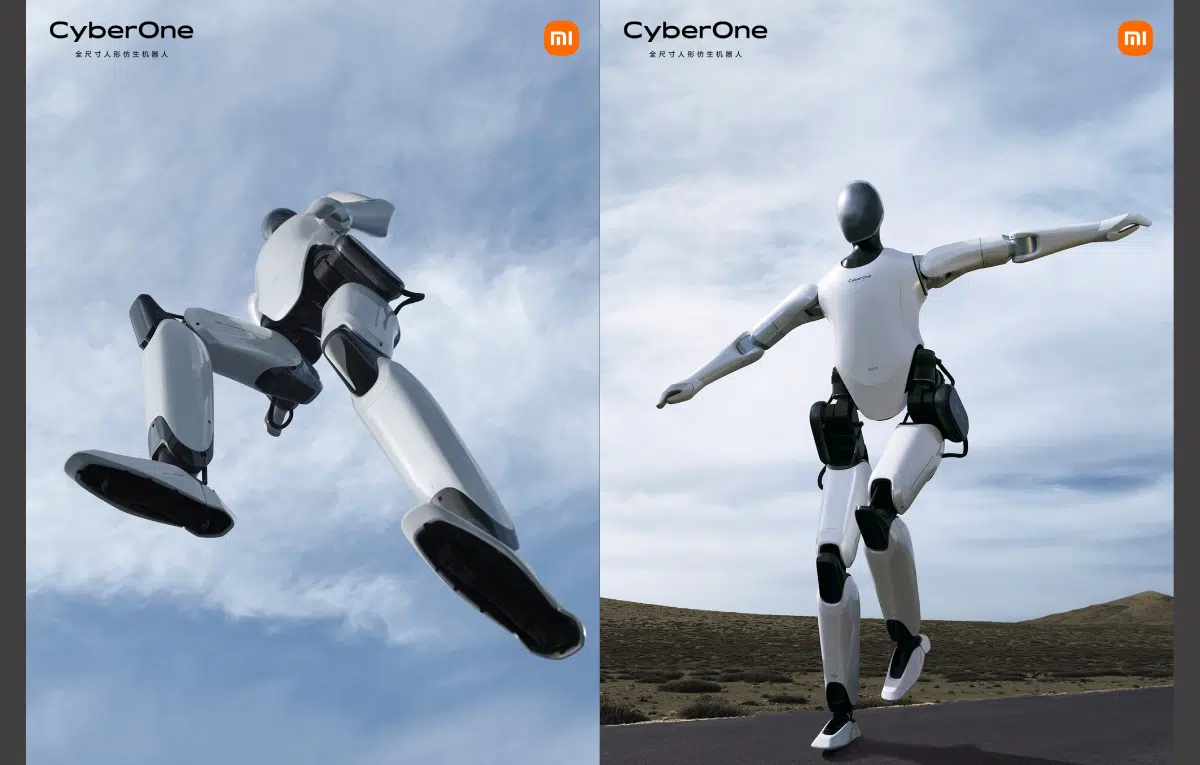 หุ่นยนต์ฮิวแมนนอยด์ เสียวหมี่ เคลื่อนไหวเมื่อมนุษย์