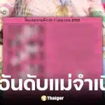 10 เลขเด็ดขายดี แม่จำเนียร งวด 1 เมษายน 69