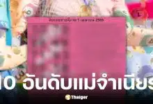 10 เลขเด็ดขายดี แม่จำเนียร งวด 1 เมษายน 69
