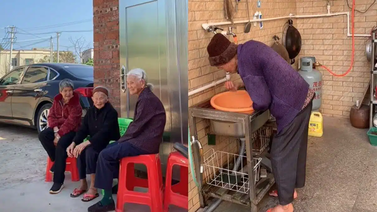 อบอุ่นหัวใจ ลูกสาว 91 ปี ร้องไห้อ้อนแม่ 113 ปี ชาวเน็ตแห่อิจฉา "อายุเท่านี้ยังมีแม่ให้กอด"