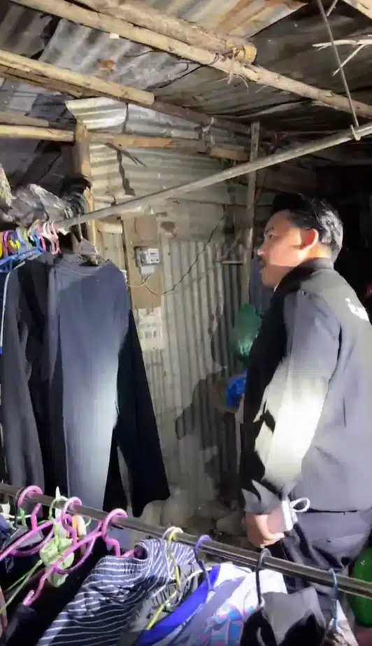 กัน จอมพลัง ลงพื้นที่แคมป์คนงานก่อสร้างย่านประเวศ