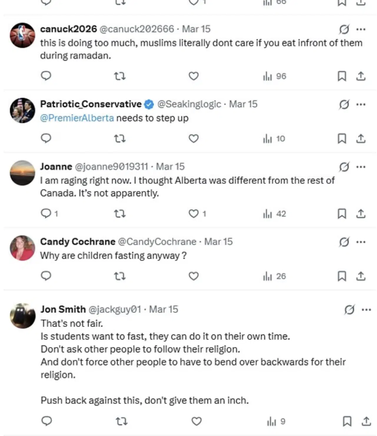 ดราม่า โรงเรียนแคนาดา จัดโซนห้ามนร.คริสต์กินอาหาร หวั่นกระเทือนใจนร.มุสลิม ช่วงถือศีลอด