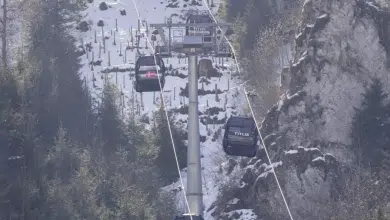 กระเช้าลอยฟ้า ในสวิส ร่วงตกกระแทกพื้น หญิงวัย 61 ดับคาที่