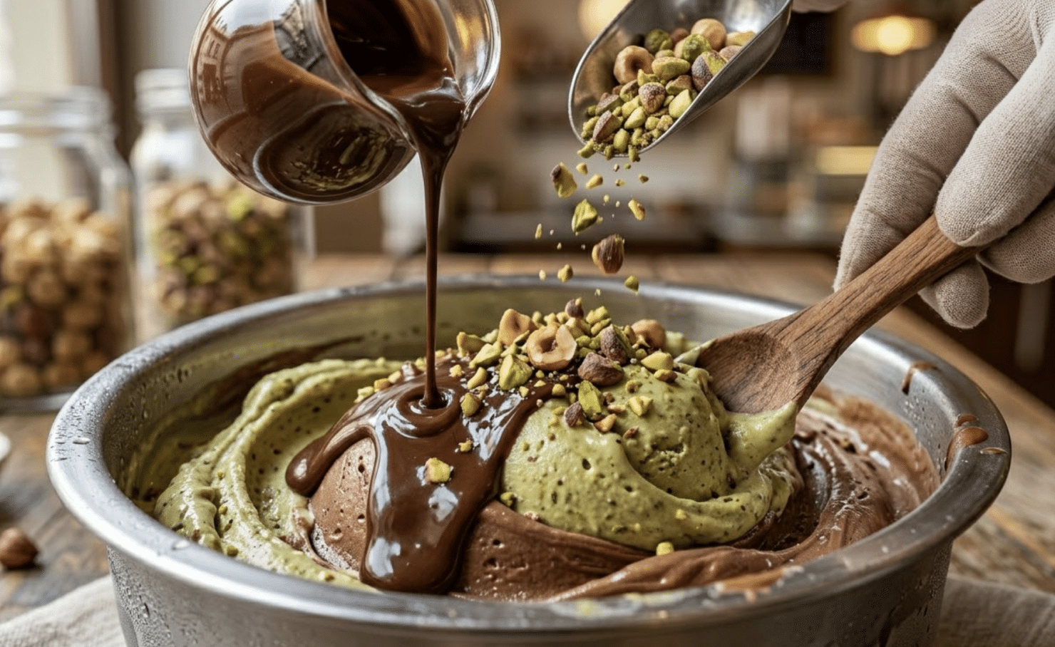 ขั้นตอนการทำไอติมเจลาโต้ยุ่งยากกว่า