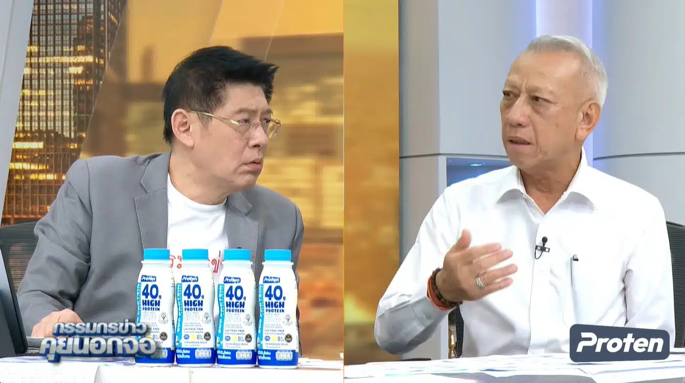 นายพิพัฒน์ รัชกิจประการ รองนายกรัฐมนตรี ให้สัมภาษณ์รายการกรรมกรข่าว