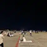 สงกรานต์เขมรคึกคัก ประชาชนนั่งปิกนิกเต็มรันเวย์สนามบิน ฉลองปีใหม่