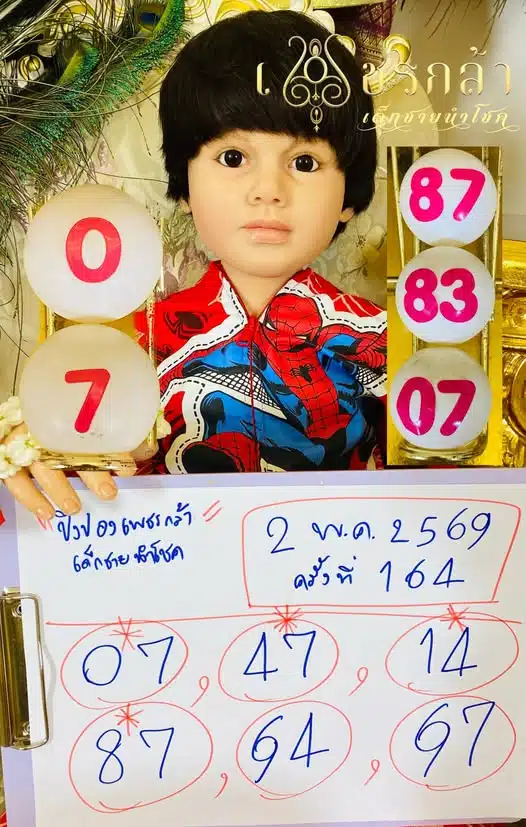 เลขปิงปองเพชรกล้า งวด 2 พฤษภาคม 2569