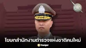 ประกาศแต่งตั้ง พล.ต.ท.ไตรรงค์ ผิวพรรณ เป็นโฆษกสำนักงานตำรวจแห่งชาติคนใหม่