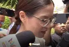 คริสติน นำส่งหลักฐาน "ชุดนอน" มัดตัวกู้ภัย ยันจำหน้าได้แม่น ด้านคู่กรณีปฏิเสธเสียงแข็ง