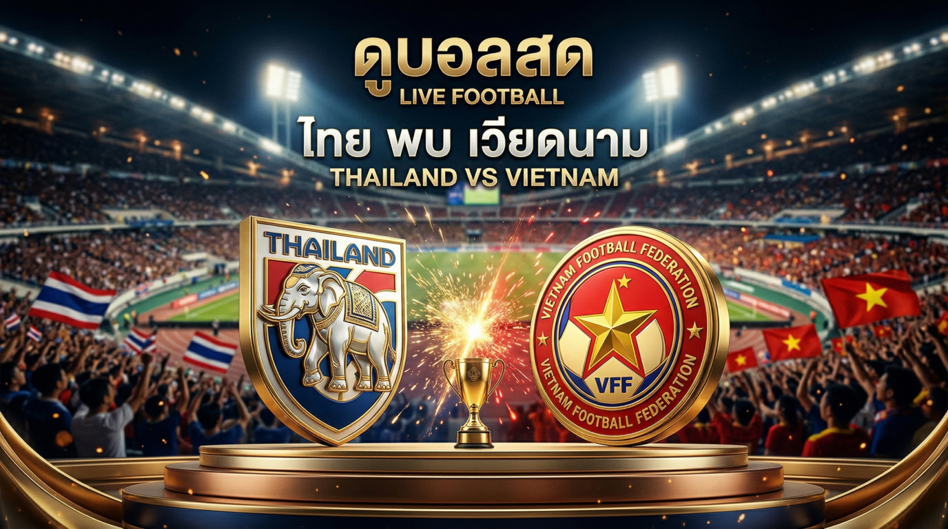 ดูบอลสด ไทย พบ เวียดนาม U20 ฟุตบอลหญิง เอเชียนคัพ คว้าตั๋วฟุตบอลโลก