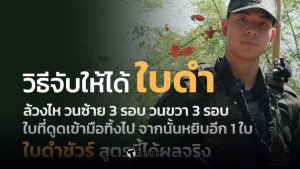 วิธีจับใบดำ เกณฑ์ทหาร 69