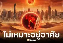 ประเทศไทยอากาศร้อนเท่าทะเลทรายซาฮาร่า