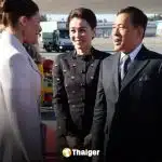 เลขเครื่องบินพระที่นั่ง ในหลวง-พระราชินี เสด็จฯ เยือนราชอาณาจักรสวีเดน เลขมงคล 2/5/69