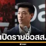 เปิดรายชื่อ 10 สส. ไม่ต้องหยุดปฏิบัติหน้าที่ หลังศาลฎีกา รับคำร้องปมยื่นแก้ ม.112