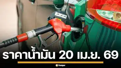 ราคาน้ำมันวันนี้ 20 เม.ย. 2569 ครบทุกปั๊ม ดีเซล-แก๊สโซฮอล์ ราคาล่าสุด