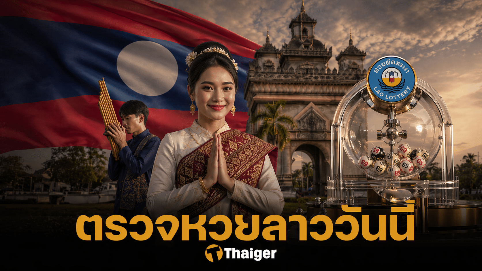 หวยลาว 24/5/69 ตรวจหวยลาววันนี้ 24 พฤษภาคม 2569