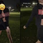 สับเละ! หญิงนมโต ใส่ชุดหวิวลงสนามกอล์ฟ โชว์หน้าอกแย่งซีนวงสวิง