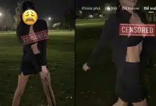 สับเละ! หญิงนมโต ใส่ชุดหวิวลงสนามกอล์ฟ โชว์หน้าอกแย่งซีนวงสวิง