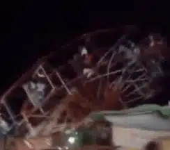 ชิงช้าสวรรค์ถล่มกลางงานวัด ทับร่างนักท่องเที่ยว เจ็บระนาวกว่า 30 ราย-1