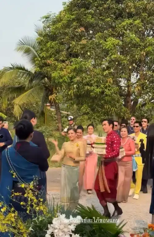 ณเดชน์ ยกขันหมากสู่ขอ ญาญ่า ที่บ้านขอนแก่น ตามประเพณีอีสาน บรรยากาศม่วนจอยอบอุ่น-1