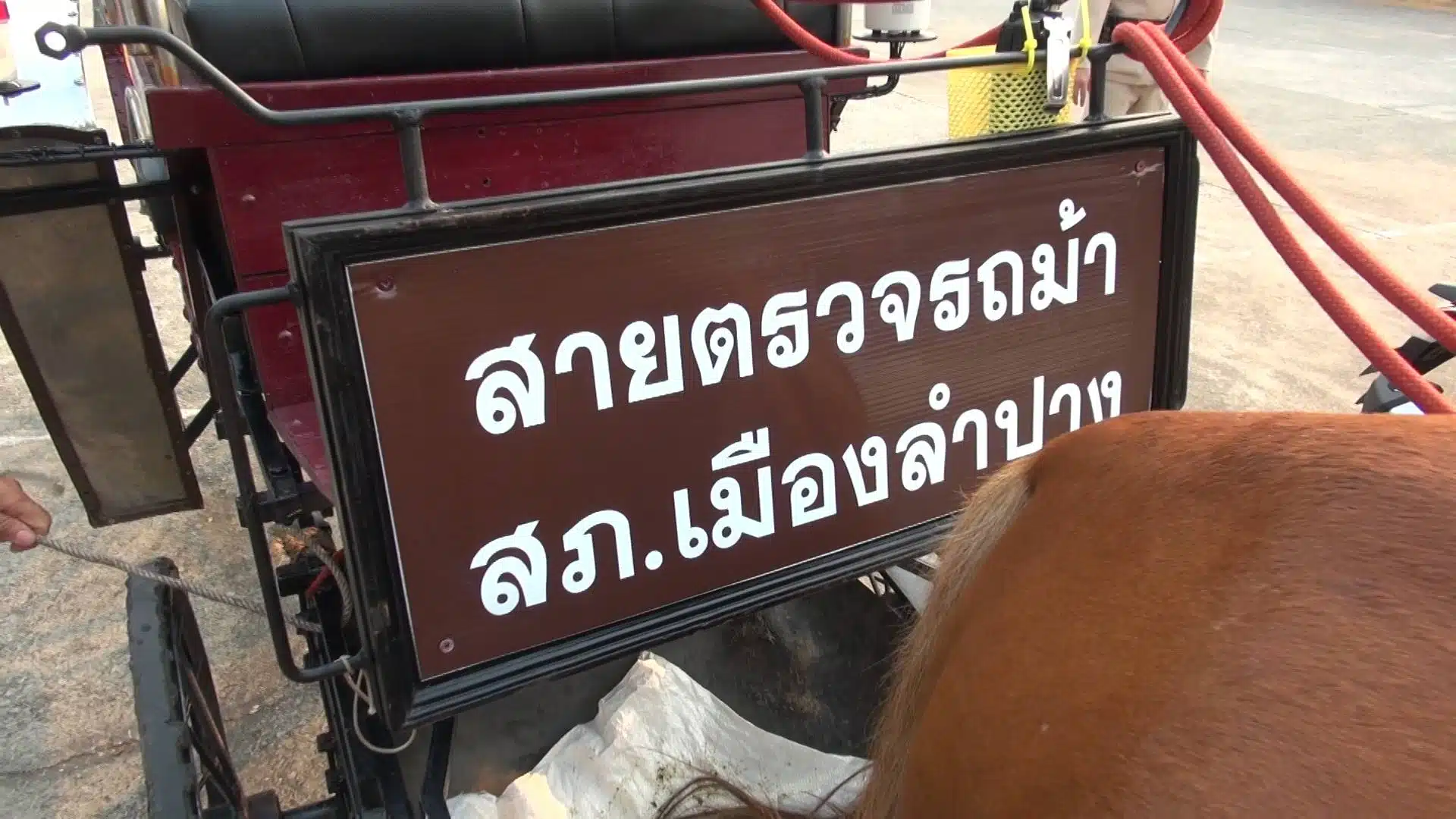 สายตรวจรถม้าลำปาง